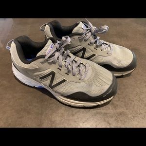NEW BALANCE Men’s 510 V4 Trail Running Shoe Size 10 (wide) 4E Gray, black blue